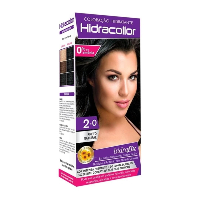 Tintura Hidracollor 2.0 Preto Natural