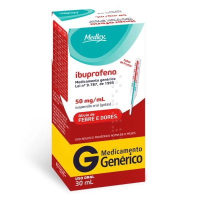 Ibuprofeno 50mg Gotas 30mL