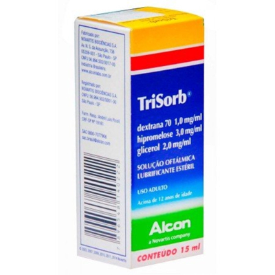 Trisorb Solução Oftálmica 15mL