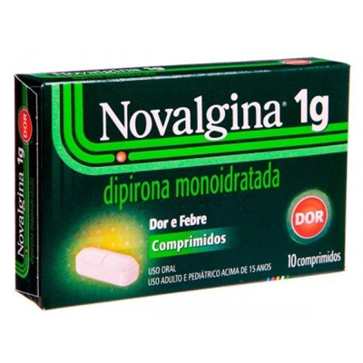 Novalgina 1g 10 Comprimidos