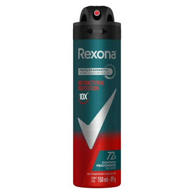 Desodorante Rexona Aerosol Men 150mL Antibacteriano