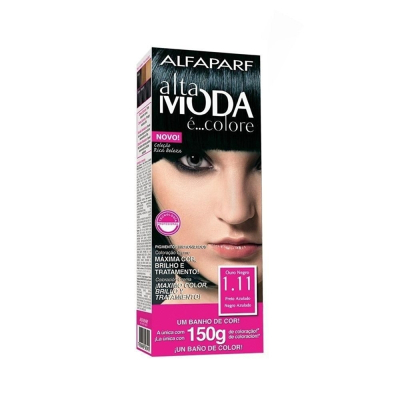 Tintura Alta Moda 1.11 Preto Azulado