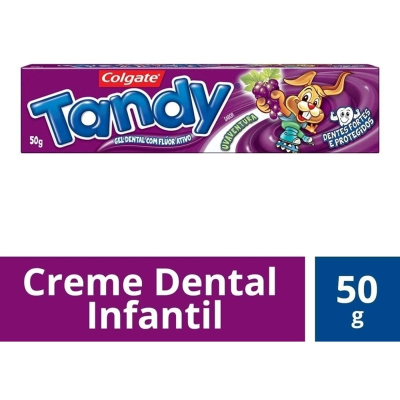 Creme Dental Tandy 50g Uva