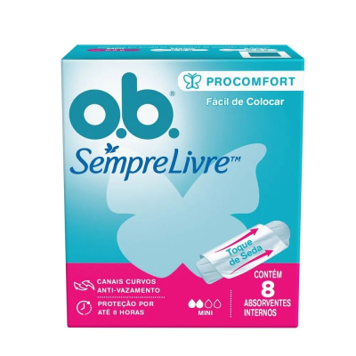 Absorvente OB Procomfort 8 Unidades Mini