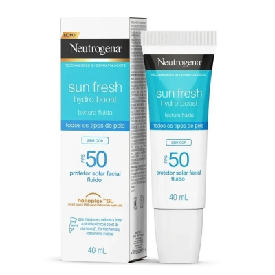 Neutrogena SunFresh Hydro Boost FPS50 Sem Cor 40mL