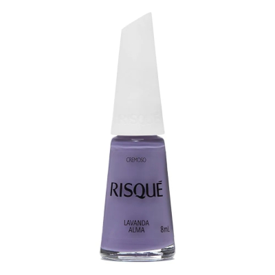 Esmalte Risque Cremoso 8mL Lavanda Alma