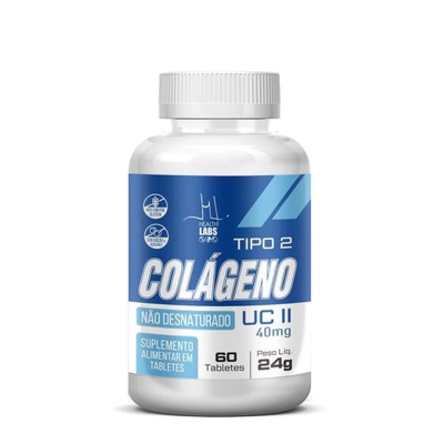 Colágeno UC II 40mg 60 Tabletes