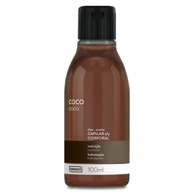 Óleo de Coco 100mL Farmax