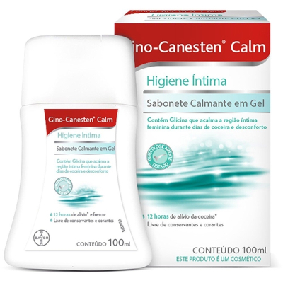Gino Canesten Calm Sabonete Int 100mL