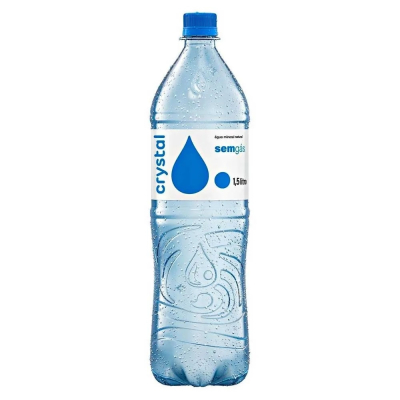Água Mineral Crystal Sem Gas 1,5 L