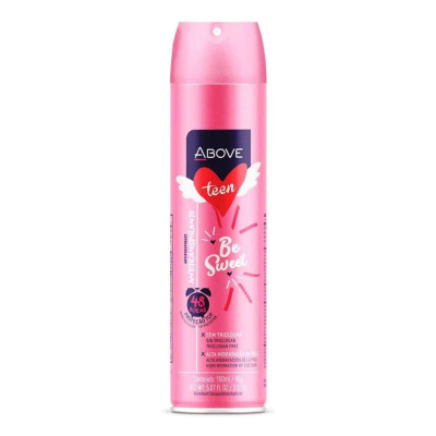 Desodorante Above Aerosol Teen 150mL Be Sweet