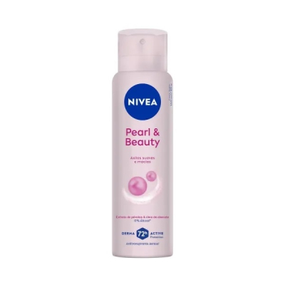 Desodorante Nivea Aerosol 150mL Pearl Beauty