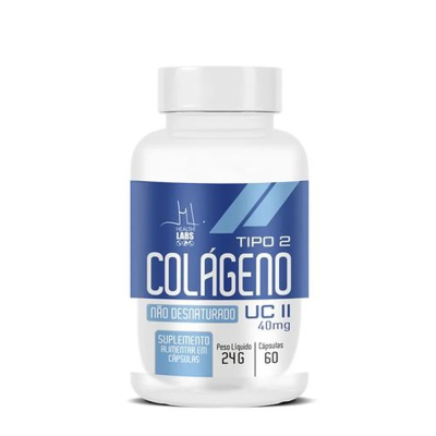 Colágeno Tipo II 40mg 60 Cápsulas