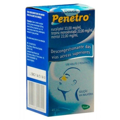 Penetro Inalante Solução 45mL