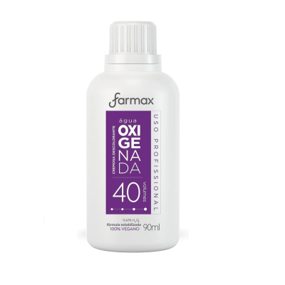 Água Oxigenada 40 Volumes 90mL Farmax