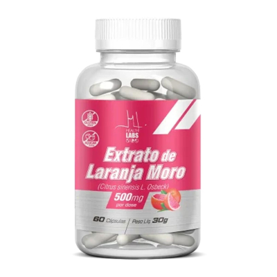 Laranja Moro Ext 500mg 60 Cápsulas