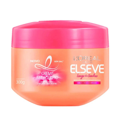 Creme de Tratamento Elseve 300g Longos Sonhos