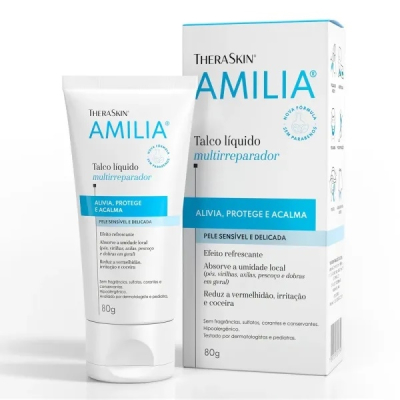 Amilia Talco Líquido 80g