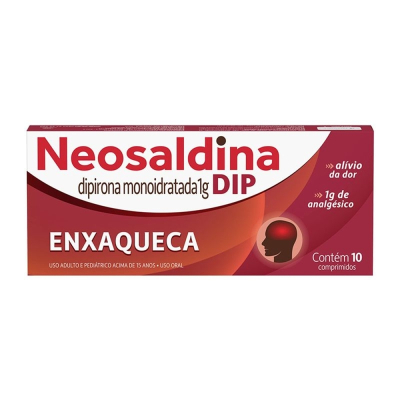 Neosaldina Dip 1g 10 Comprimidos
