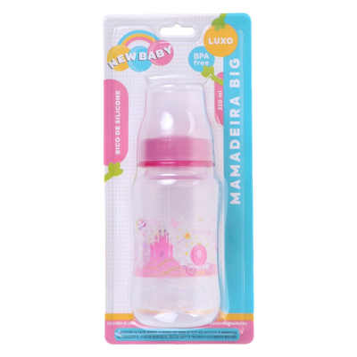 Mamadeira New Baby 320mL Big Rosa